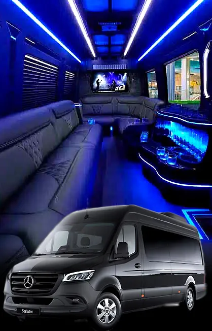 la Mercedes sprinter limo